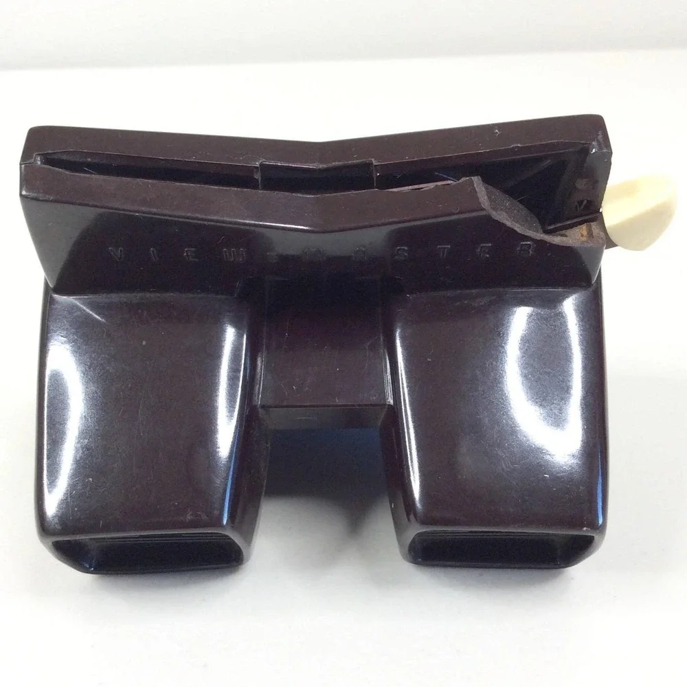Vintage 1970s Sawyer's View-Master 3D Stereoscopic Viewer Brown